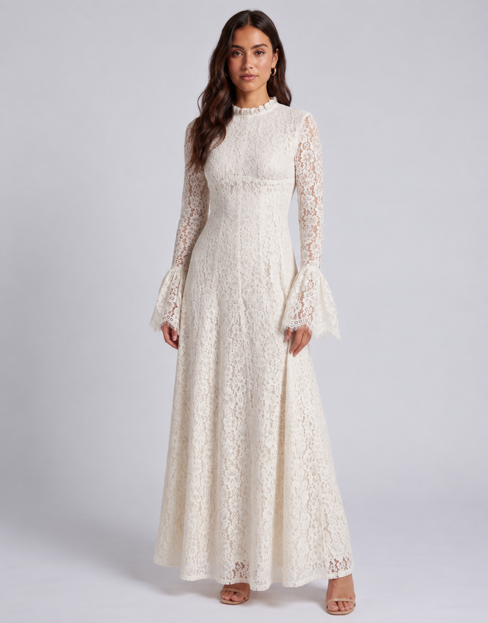 שמלת אליז | תחרה מקסי