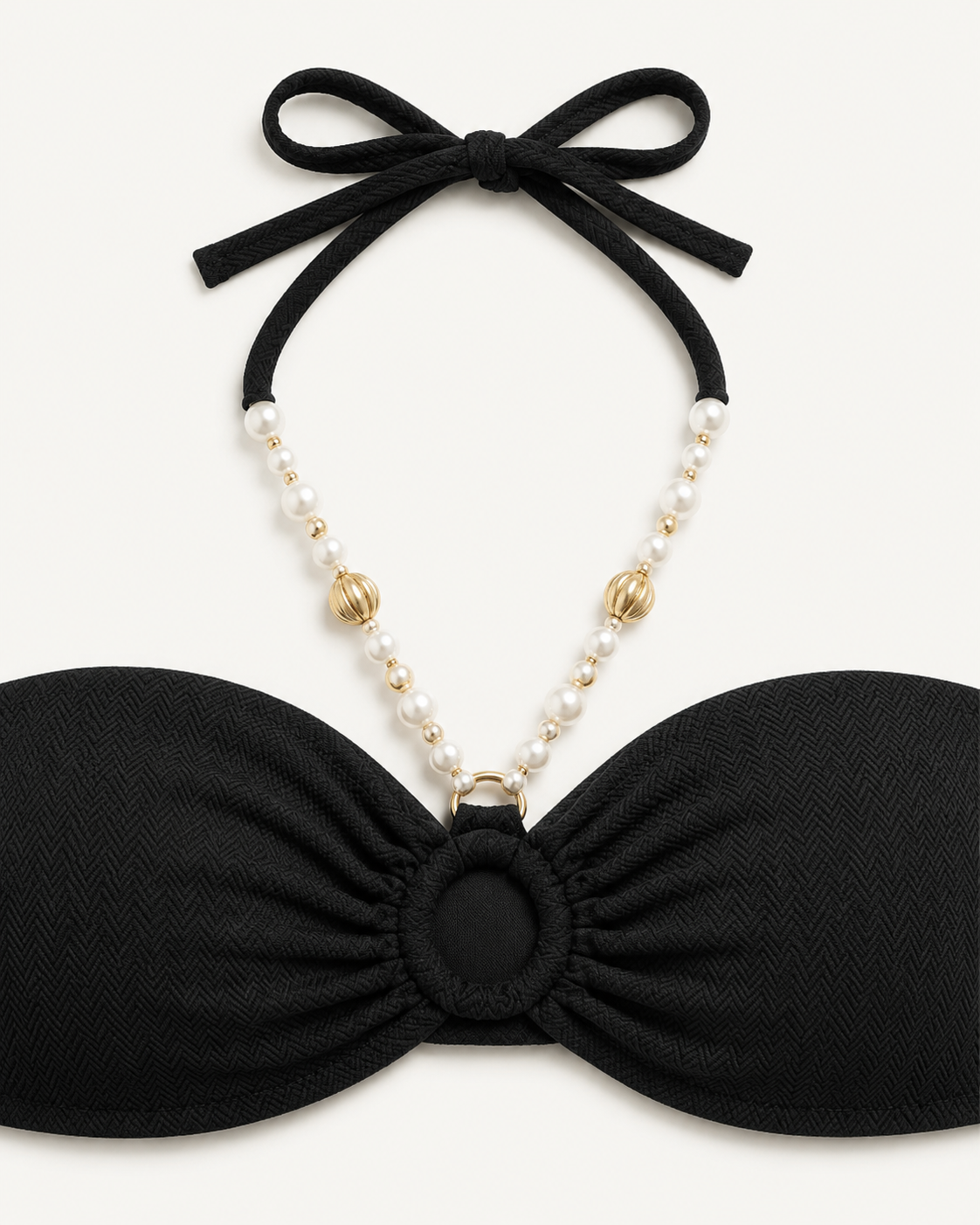 בגד ים מורן — ביקיני הלטר פנינים